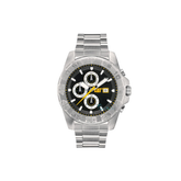 relógio multifunções de aço inoxidável Caterpillar